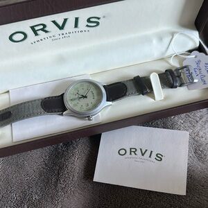 Orvis Men’s Field Watch Japanese Quartz,Glow-in-the-Dark New Battery